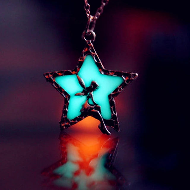 Glowing Dragon Pendant Necklace