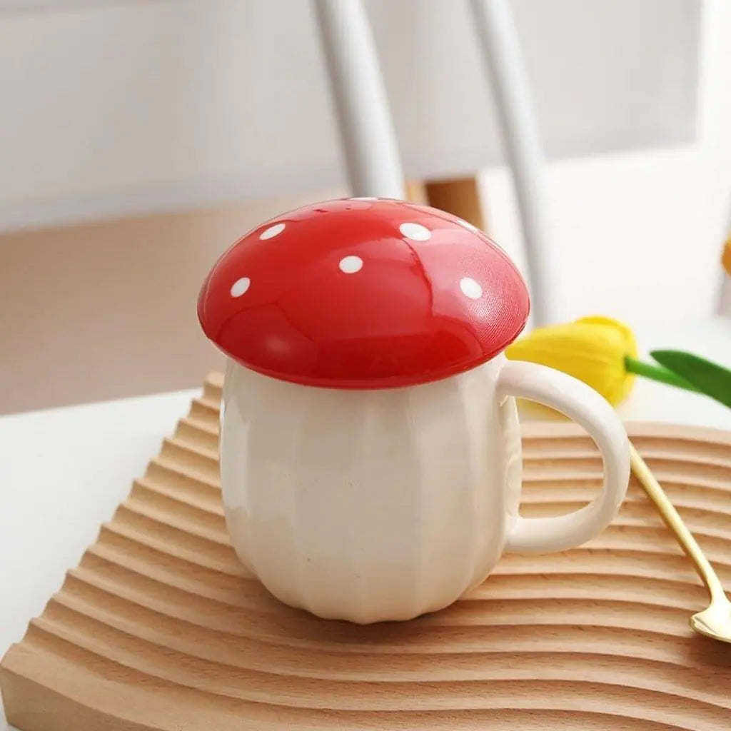 Whimsical Mushroom Mug Adds Cozy Charm