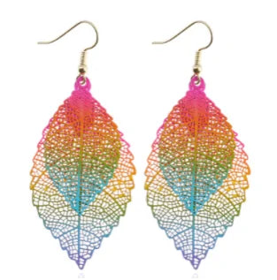 Vintage Leaves Drop Earrings