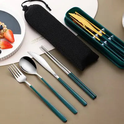 Dinnerware Set Flatware Stainless Steel