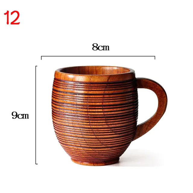 Natural Spruce Wood Cups