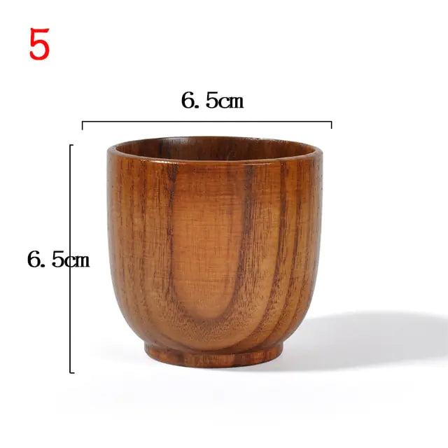 Natural Spruce Wood Cups