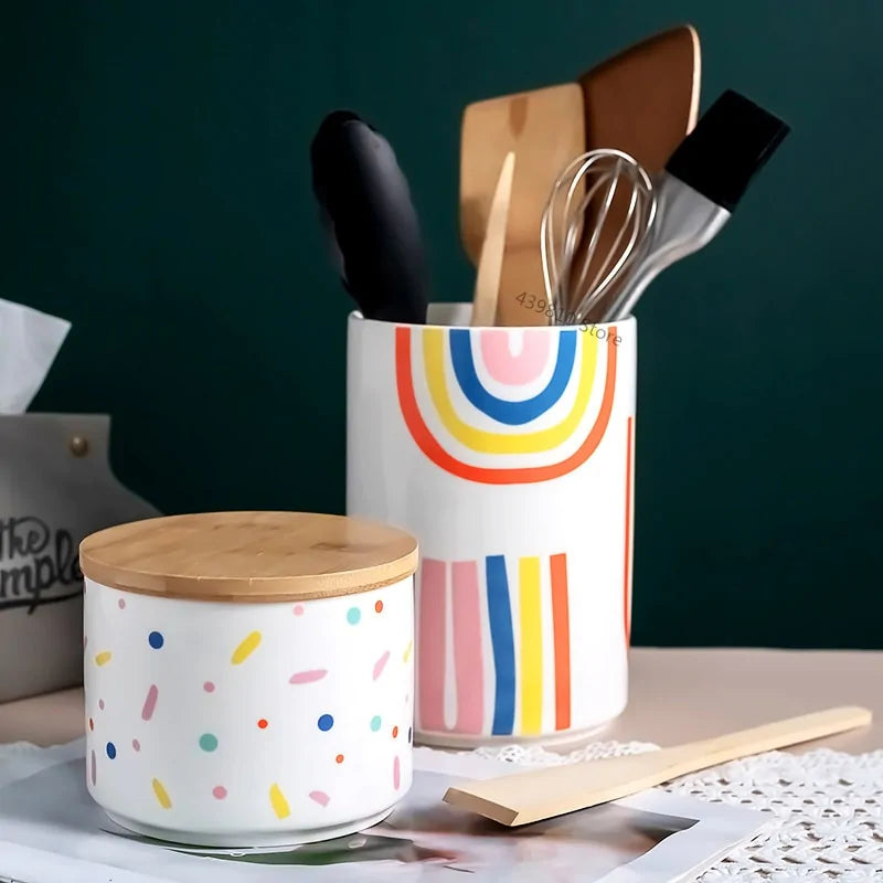 Ceramic Sealed Jars For Food Storage