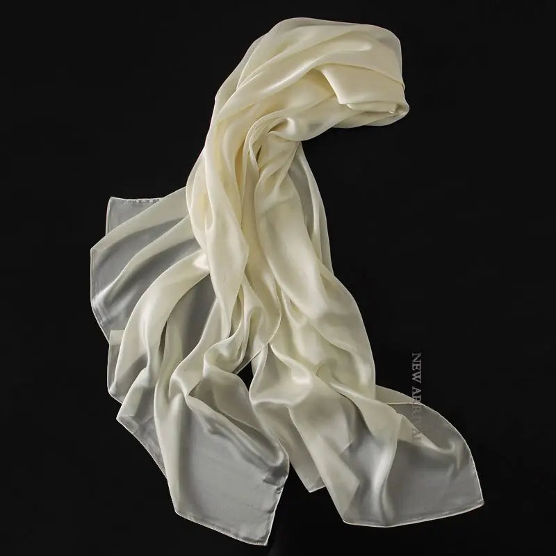 Solid Colors Silk Scarf