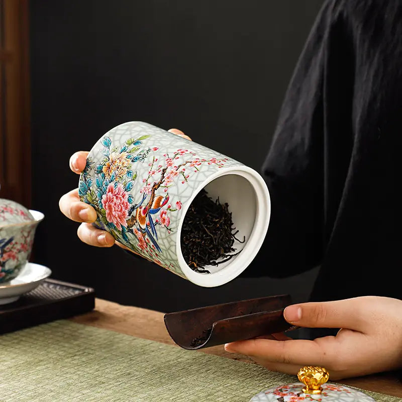 European Ceramic Storage Jar