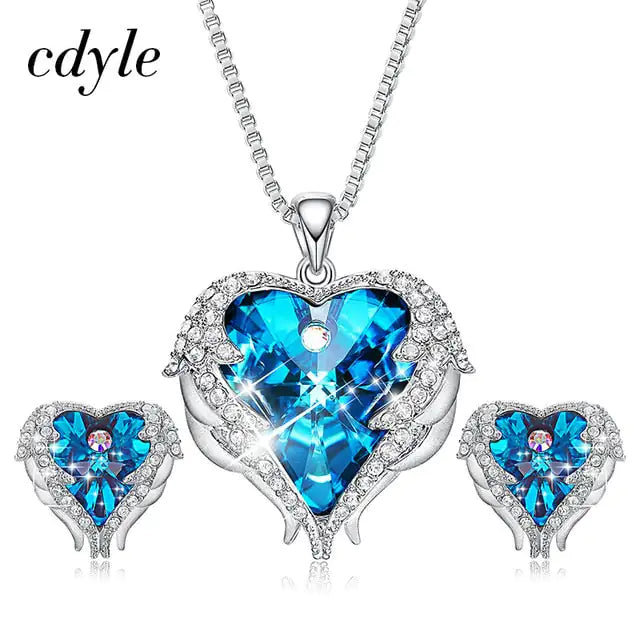 Heart Crystal Necklace