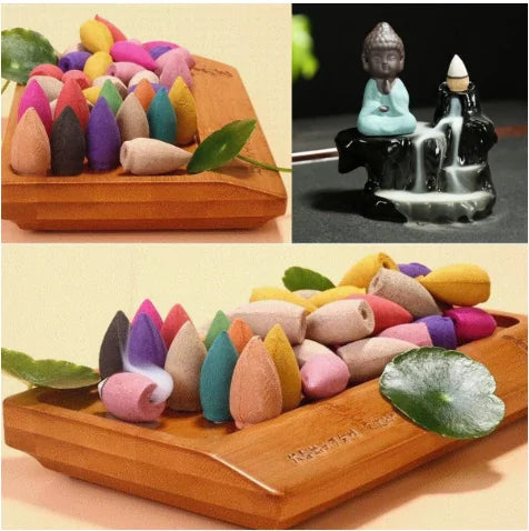 Mixed Scents Backflow Incense Cones