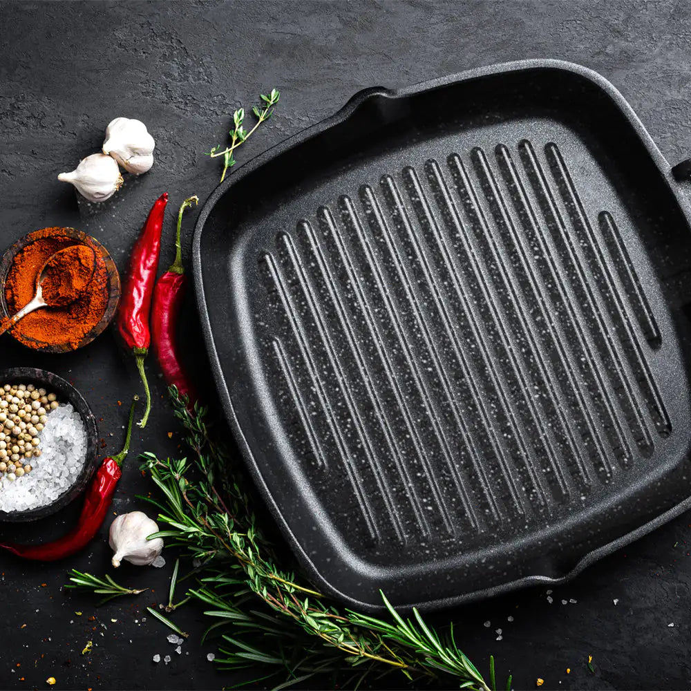 Korkmaz A1120 Ornella Square Grill Pan 28X28