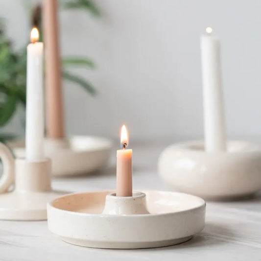 Nordic Ceramic Simple Candle Holder