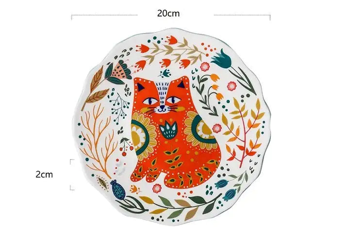 Cat Plate