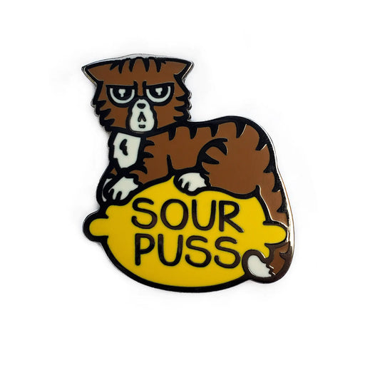 Sourpuss Pin