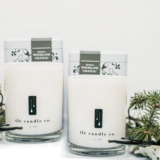 Frolick Through The Forest, Woodland Chateau Luxury 2-Wick Soy Candle Gift Sets