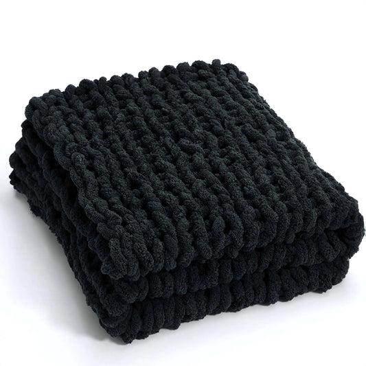 Knitted Throw Blanket