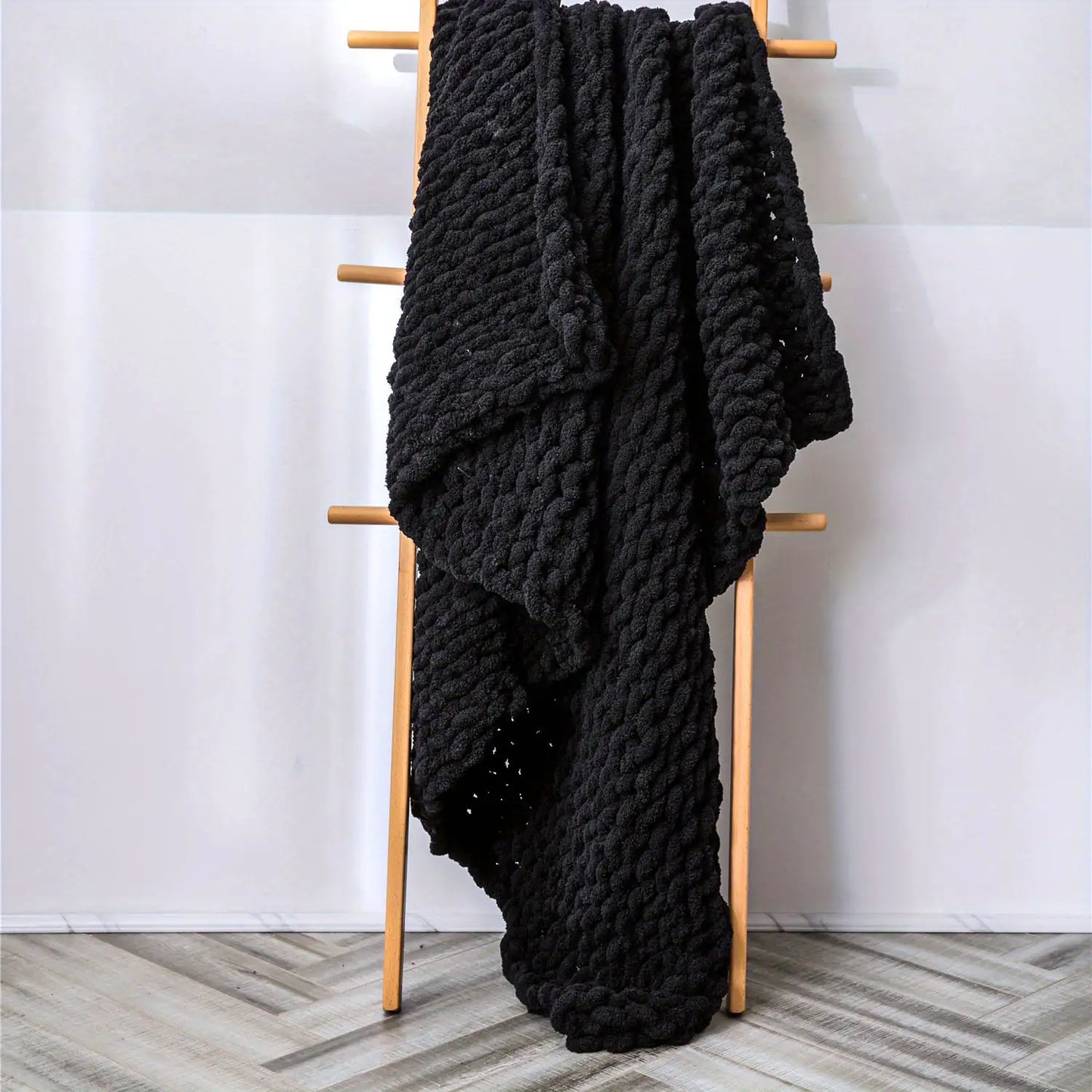 Knitted Throw Blanket