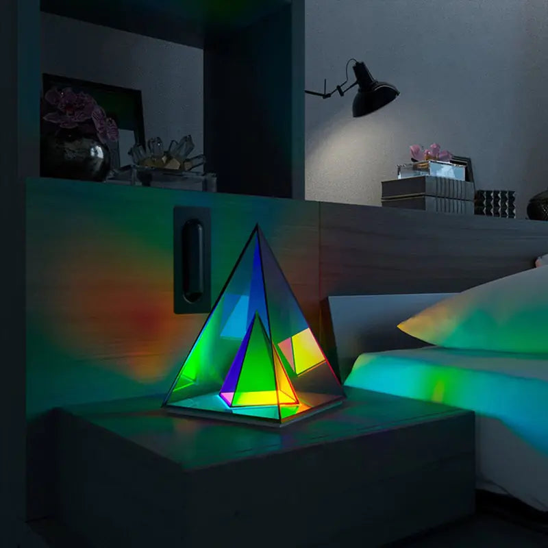 Pyramid Bedroom Night Light