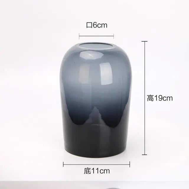 European Style Simple Vase Creative INS Glass Flower Ware