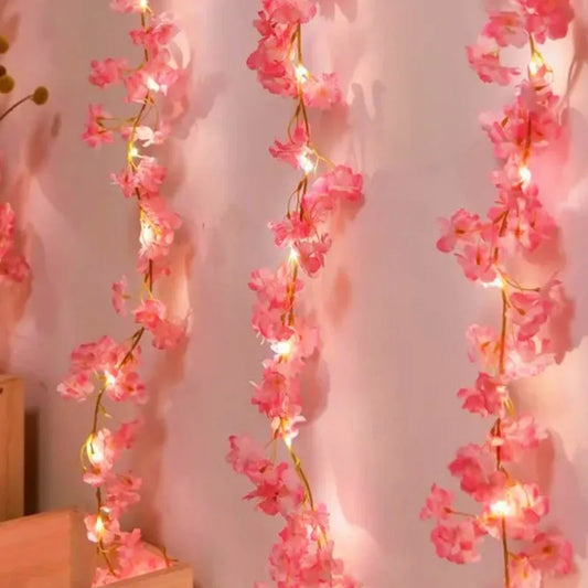 Artificial Vine Fairy Lights Battery Power