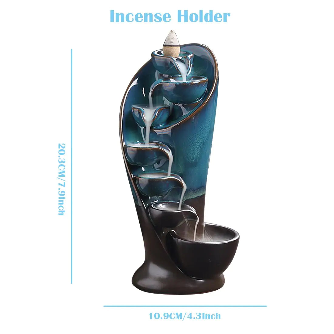 Waterfall Incense Burner