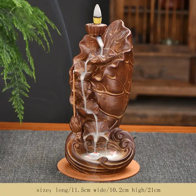 Waterfall Incense Burner