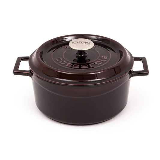 LAVA Premium Round Cast Iron Dutch Oven 24 cm