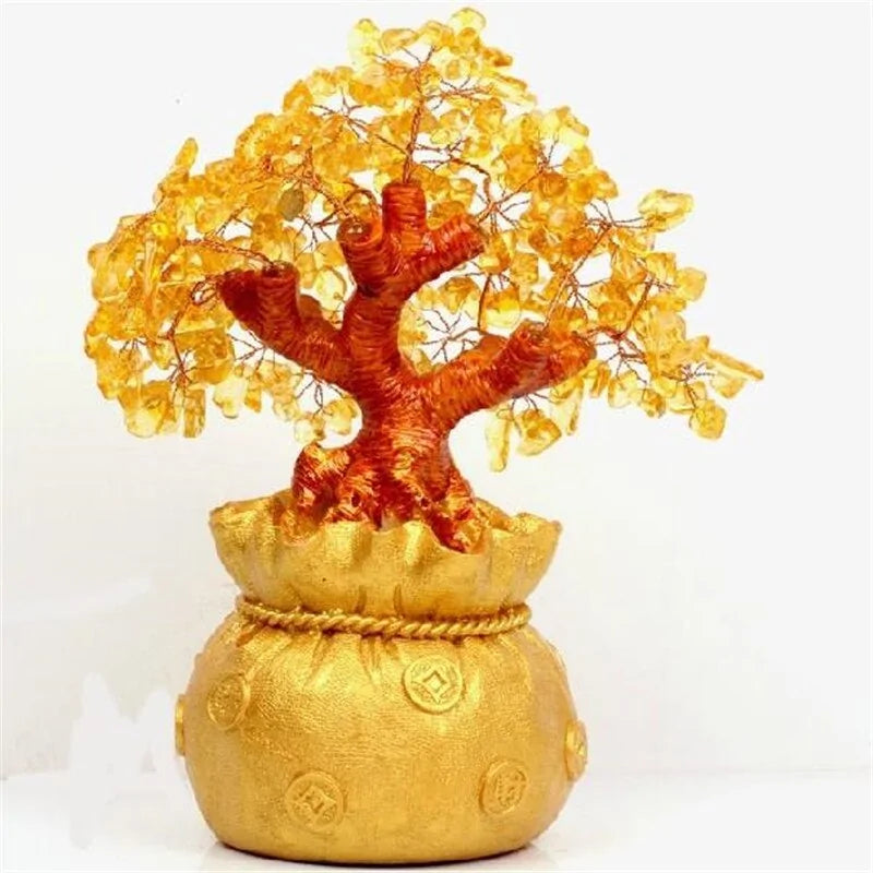 Stones and Crystals Citrine Quartz Money Tree