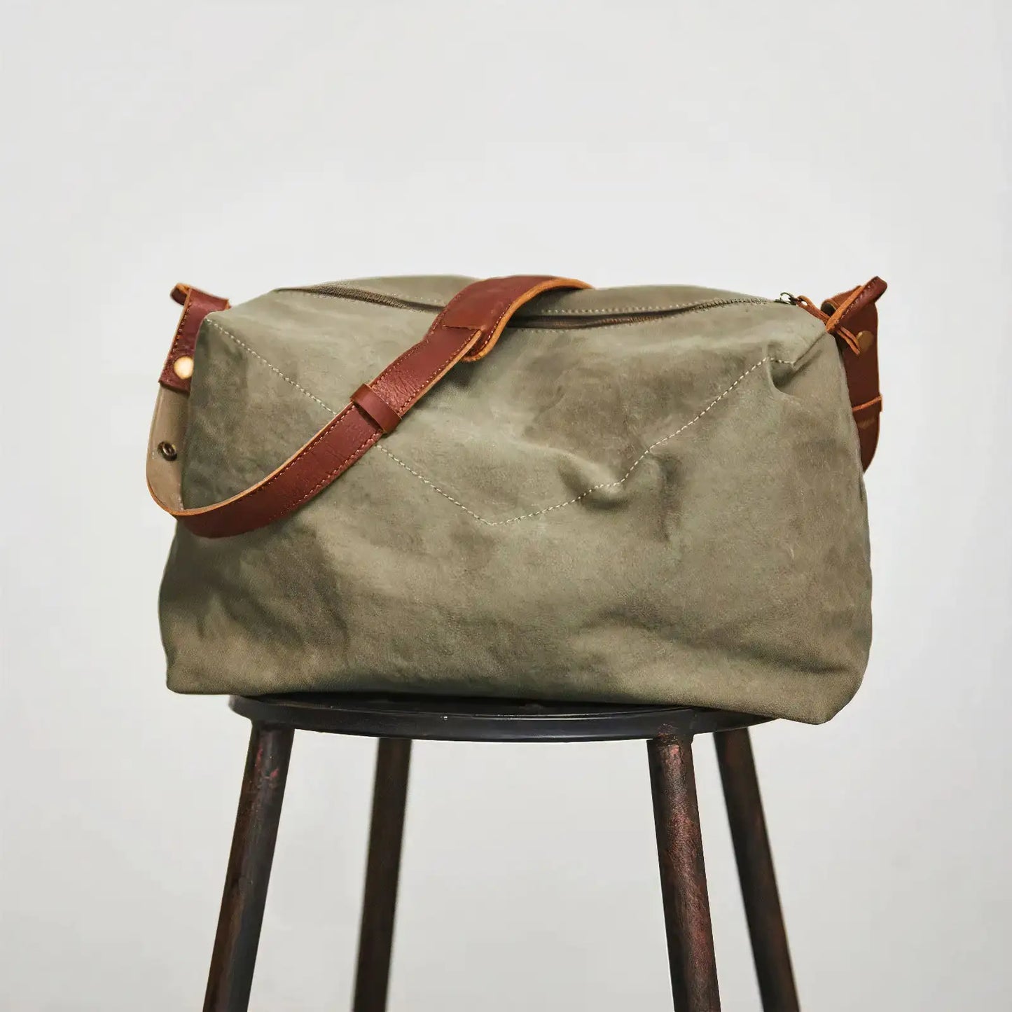 Waxed Canvas Everyday Duffel Bag