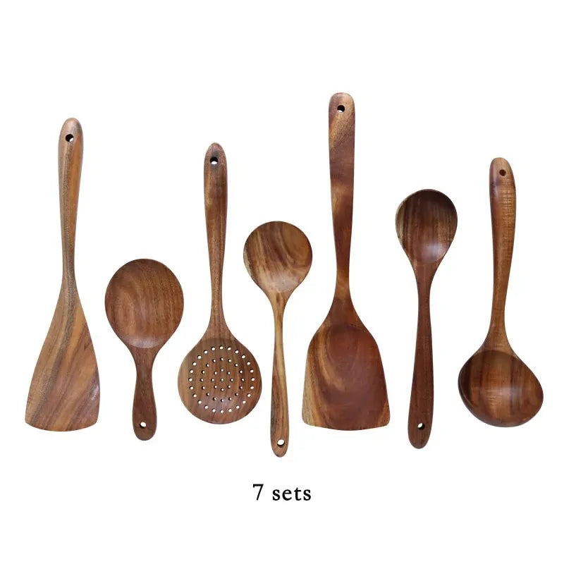 Natural Wood Tableware