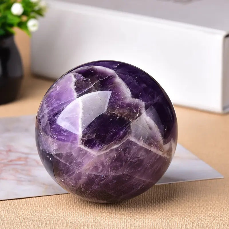 Natural Amethyst Ball