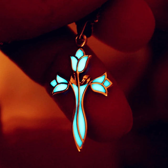 Glowing Dragon Pendant Necklace