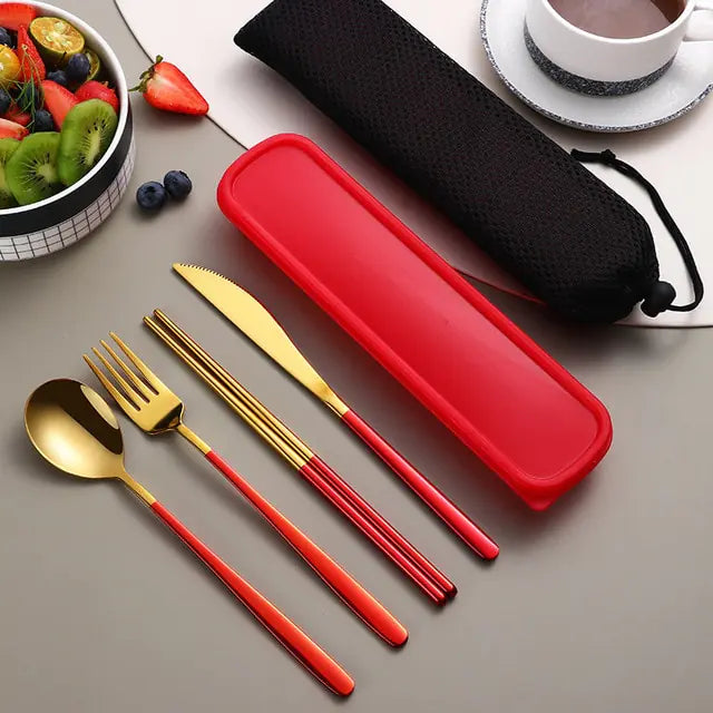 Dinnerware Set Flatware Stainless Steel