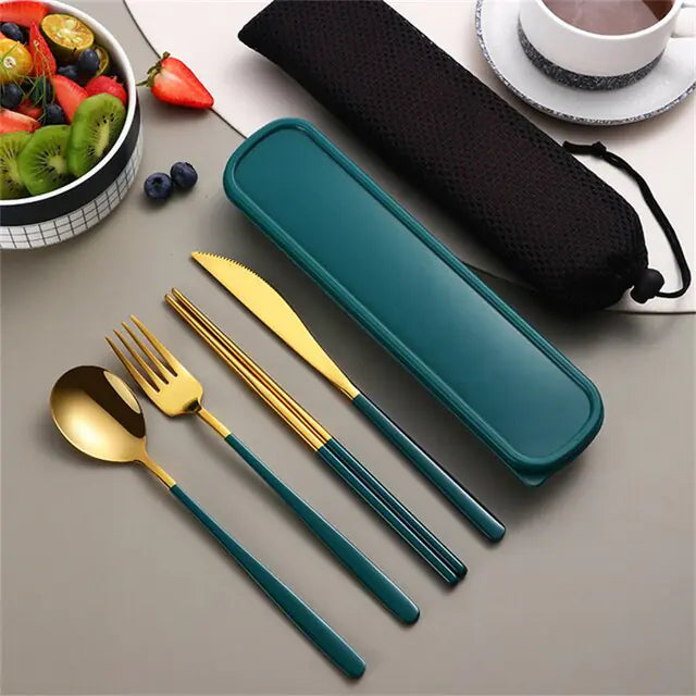 Dinnerware Set Flatware Stainless Steel