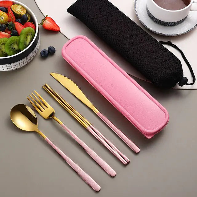 Dinnerware Set Flatware Stainless Steel