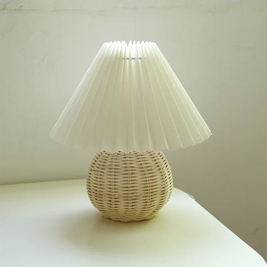 Vintage Rattan Lamp