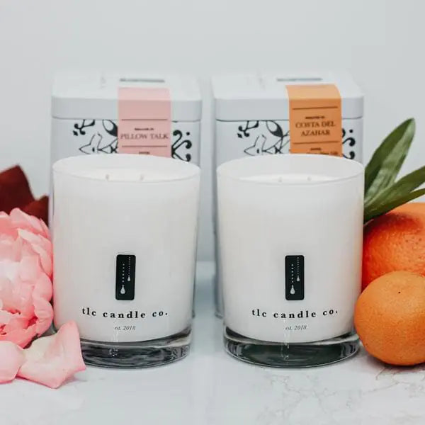 Lazy Summer Days, Pillow Talk and Costa Del Azahar Luxury 2-Wick Soy Candle Gift Sets