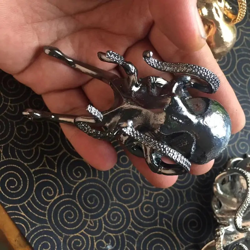 Metal Octopus Figurine