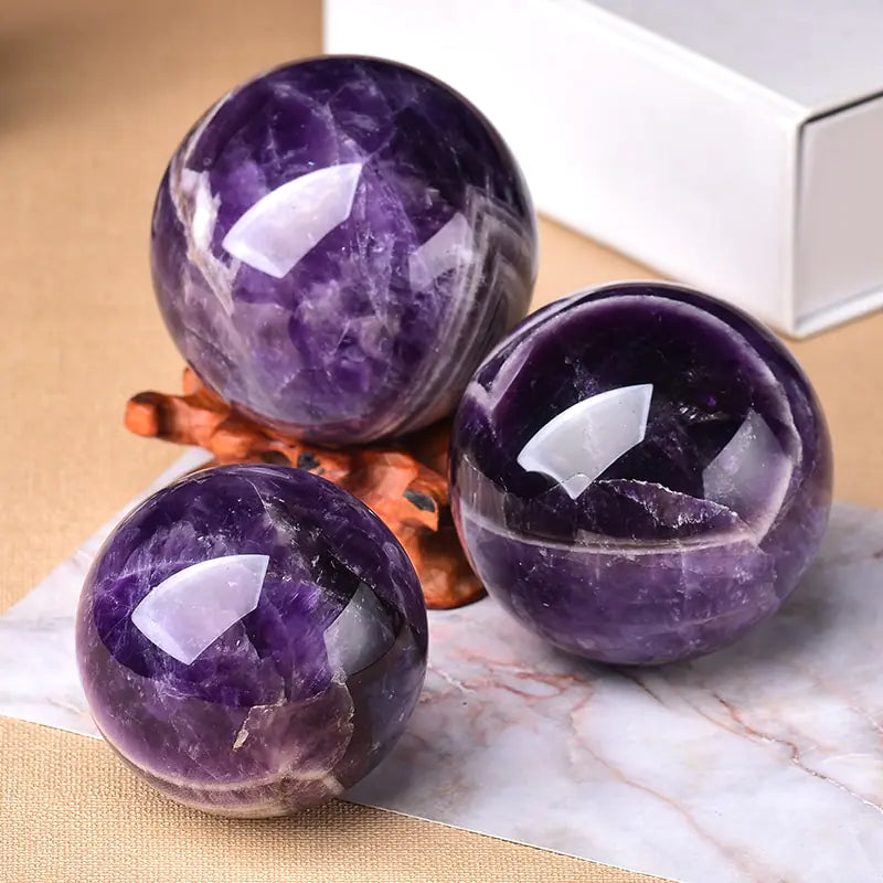 Natural Amethyst Ball