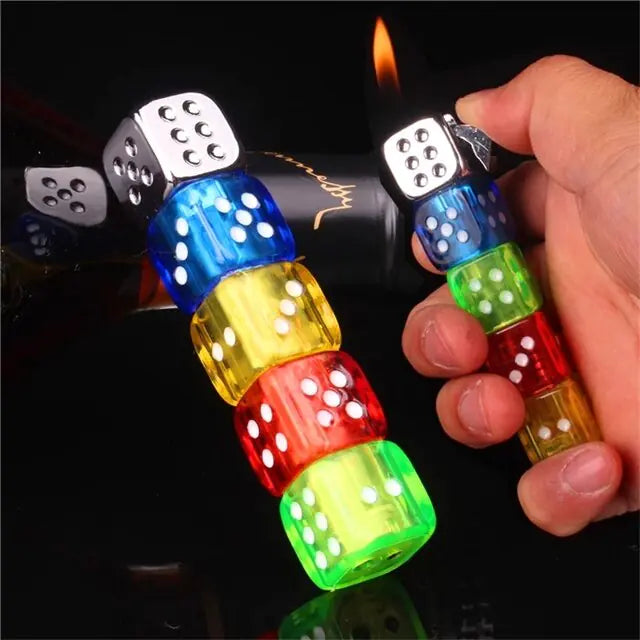 Novelty Funny Dice Type Free Fire Lighter