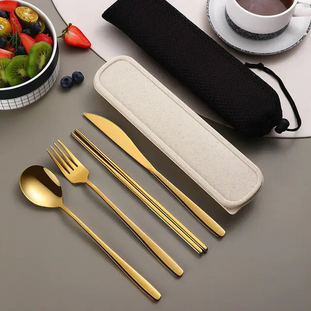 Dinnerware Set Flatware Stainless Steel