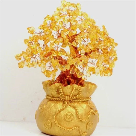 Stones and Crystals Citrine Quartz Money Tree